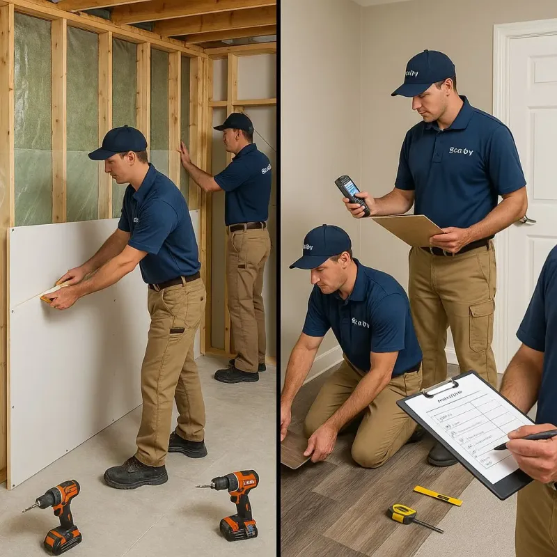 Repairs and Reconstruction process in Craig Beach, OH